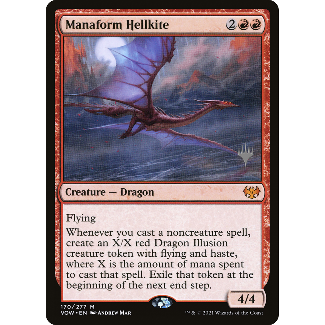Manaform Hellkite (PPNEO-) - Innistrad: Crimson Vow Promos