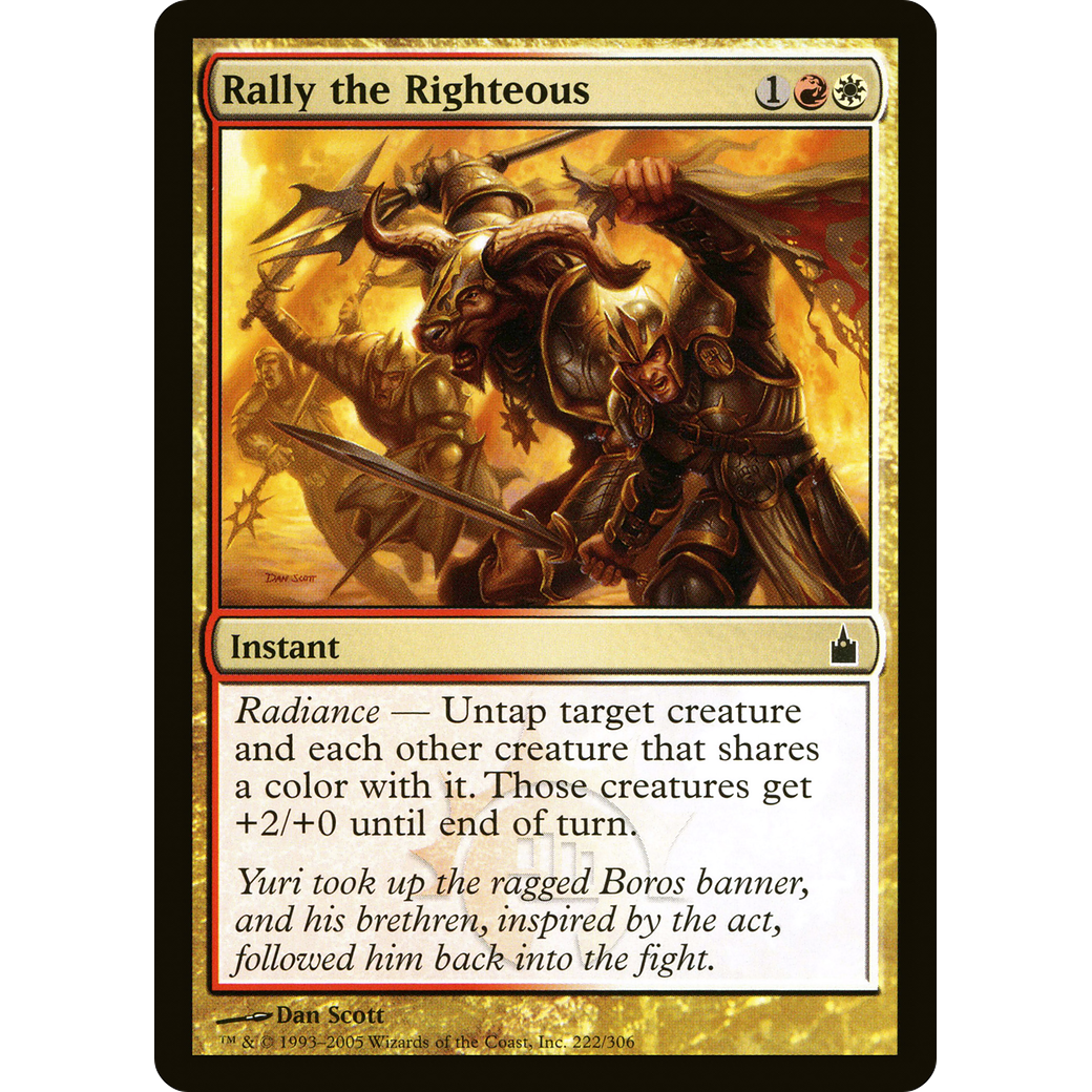 Rally the Righteous (RAV-222) - Ravnica: City of Guilds
