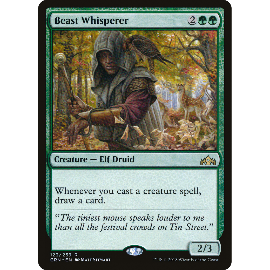 Beast Whisperer (GRN-123) - Guilds of Ravnica