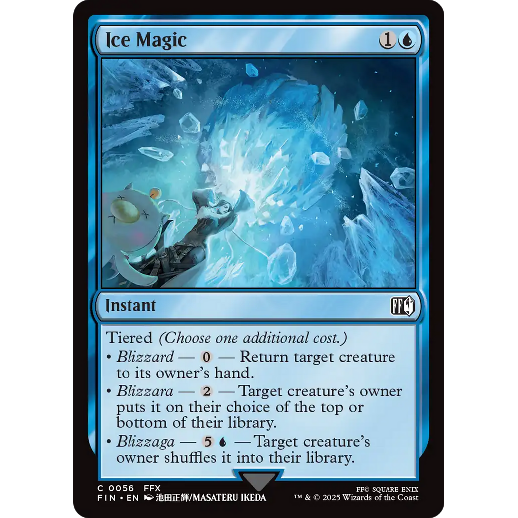 Ice Magic (FIN-056) - FINAL FANTASY