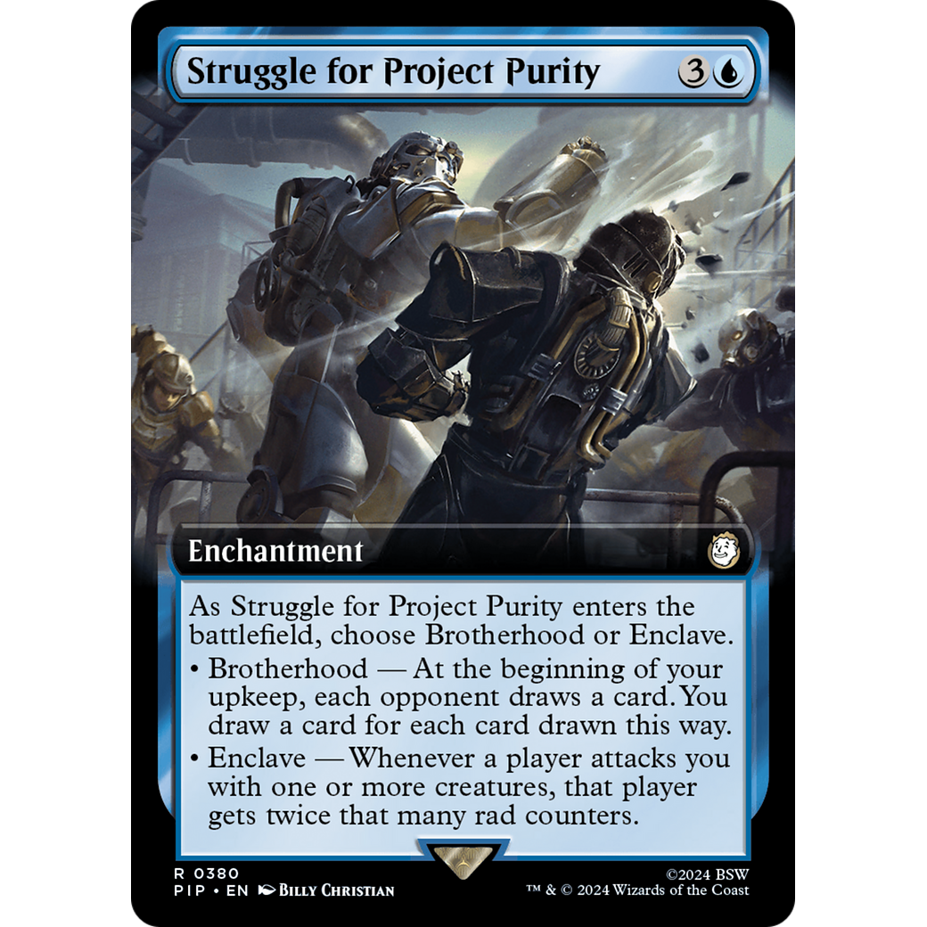 Struggle for Project Purity (PIP-380) - Fallout: (Extended Art) Foil