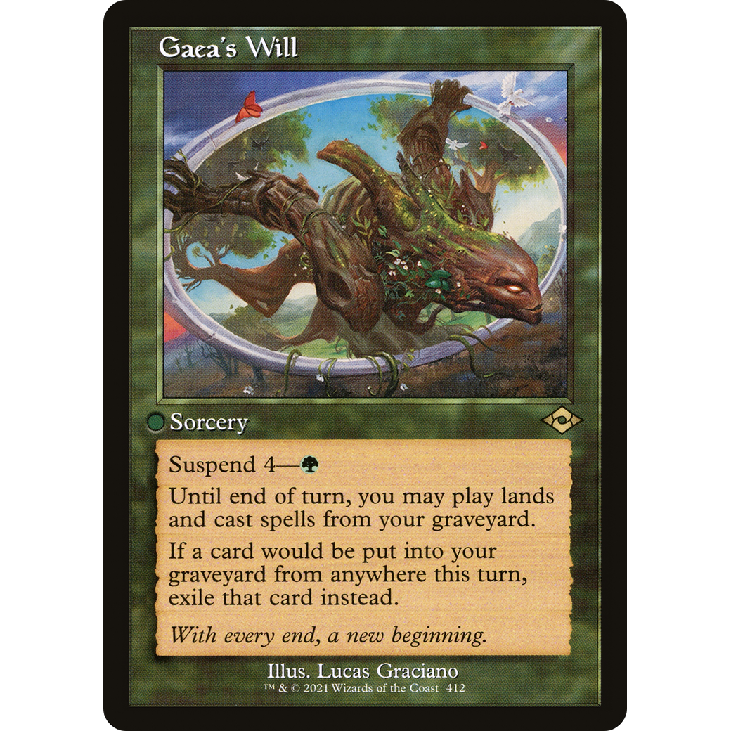Gaea's Will (Retro Frame) (MH2-412) - Modern Horizons 2