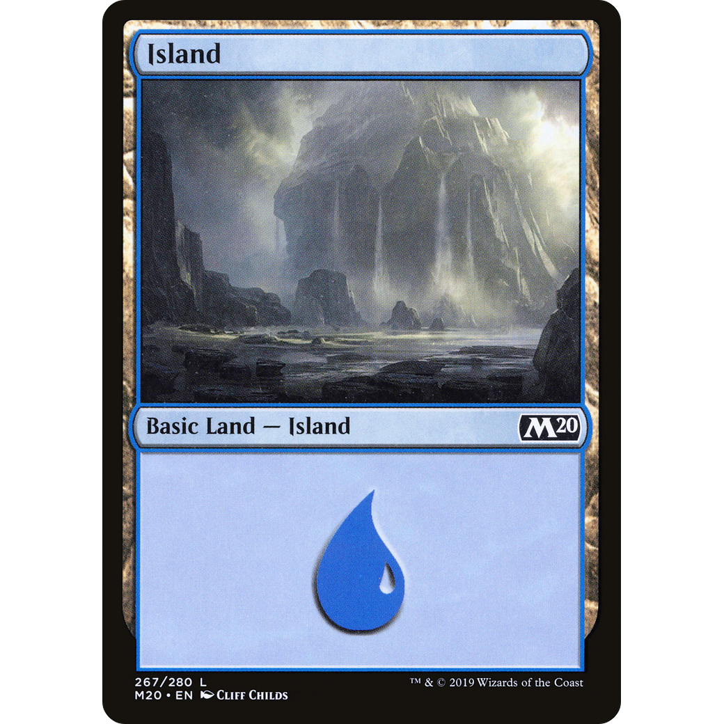 Island (267) (M20-267) - Core Set 2020