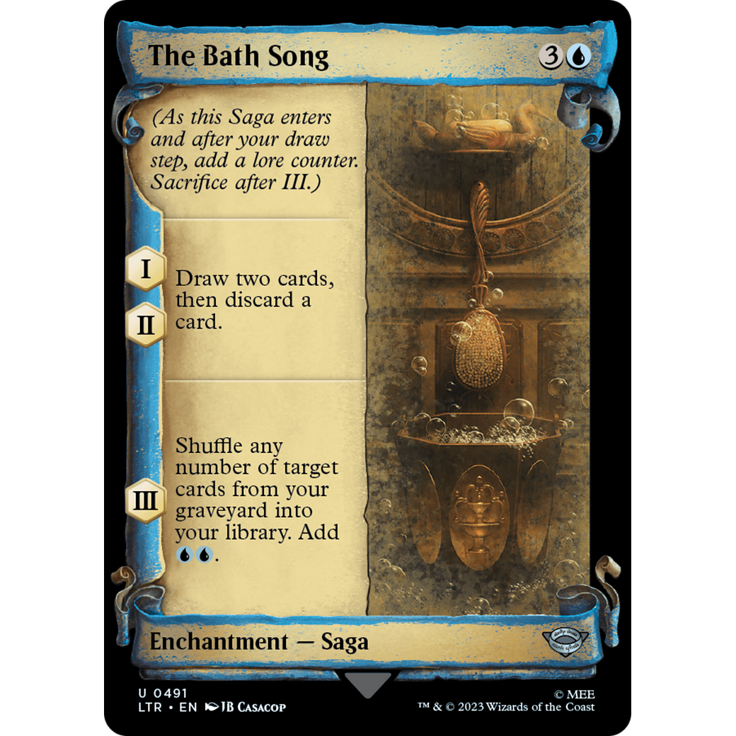 The Bath Song (LTR-491) - The Lord of the Rings: Tales of Middle-earth: (Showcase)