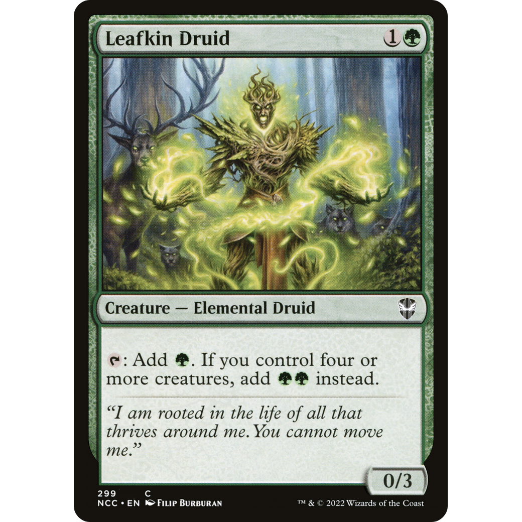 Leafkin Druid (NCC-299) - New Capenna Commander