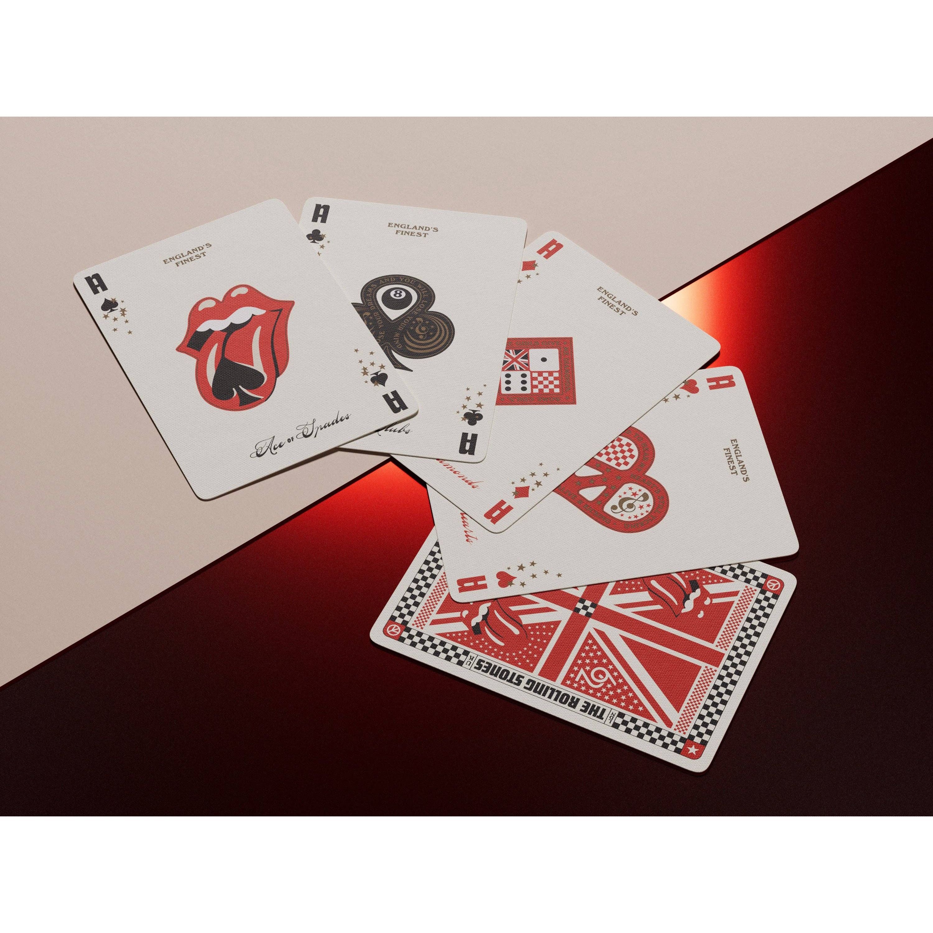 Rolling Stones Playing Cards