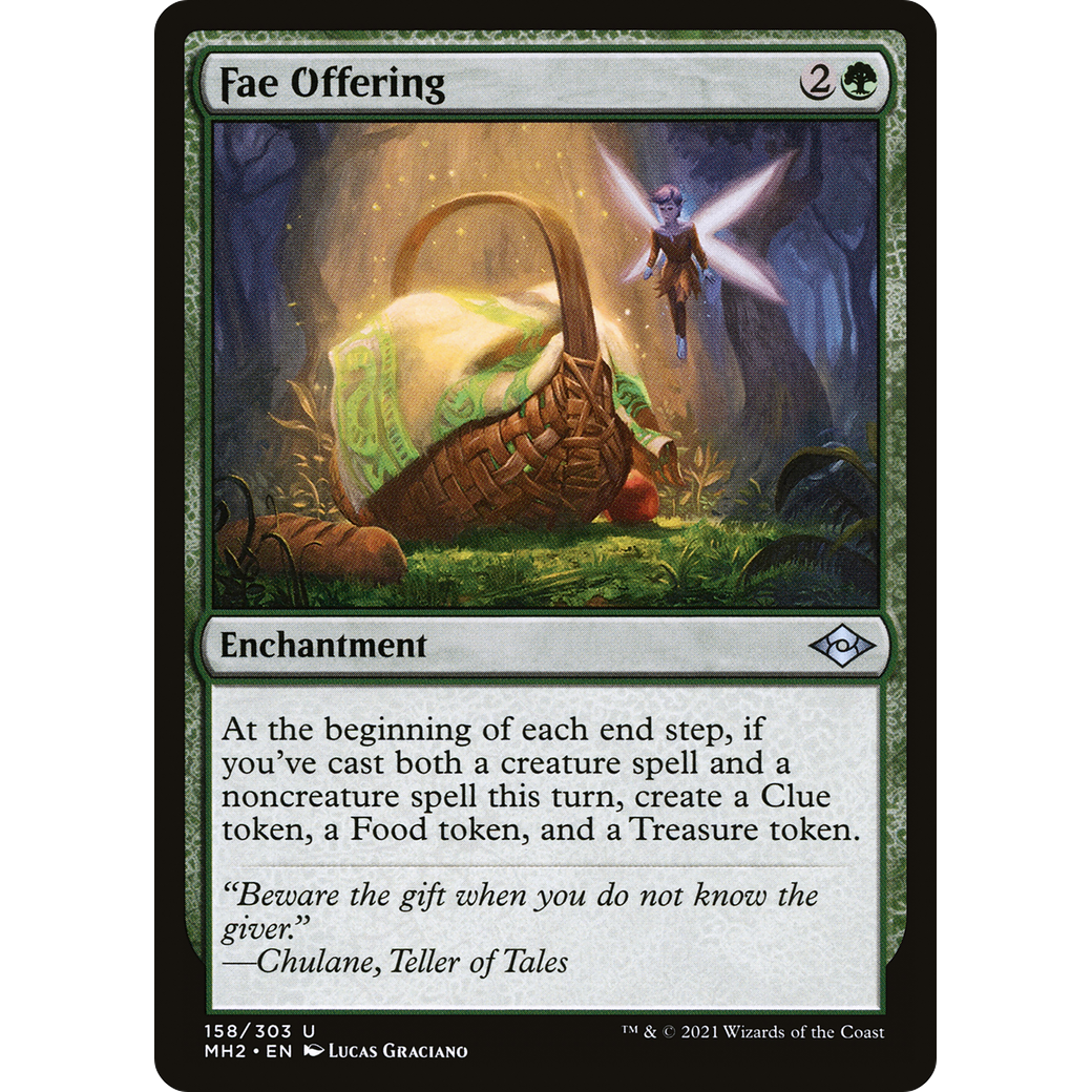 Fae Offering (MH2-158) - Modern Horizons 2 Foil