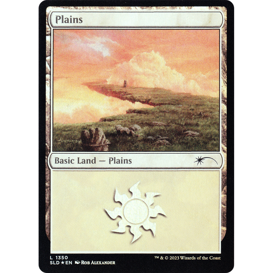Plains (1350) (SLD-1350) - Secret Lair Drop Foil