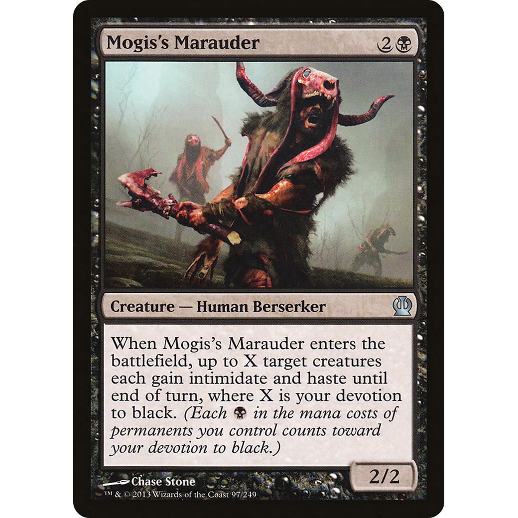 Mogis's Marauder (THS-097) - Theros Foil
