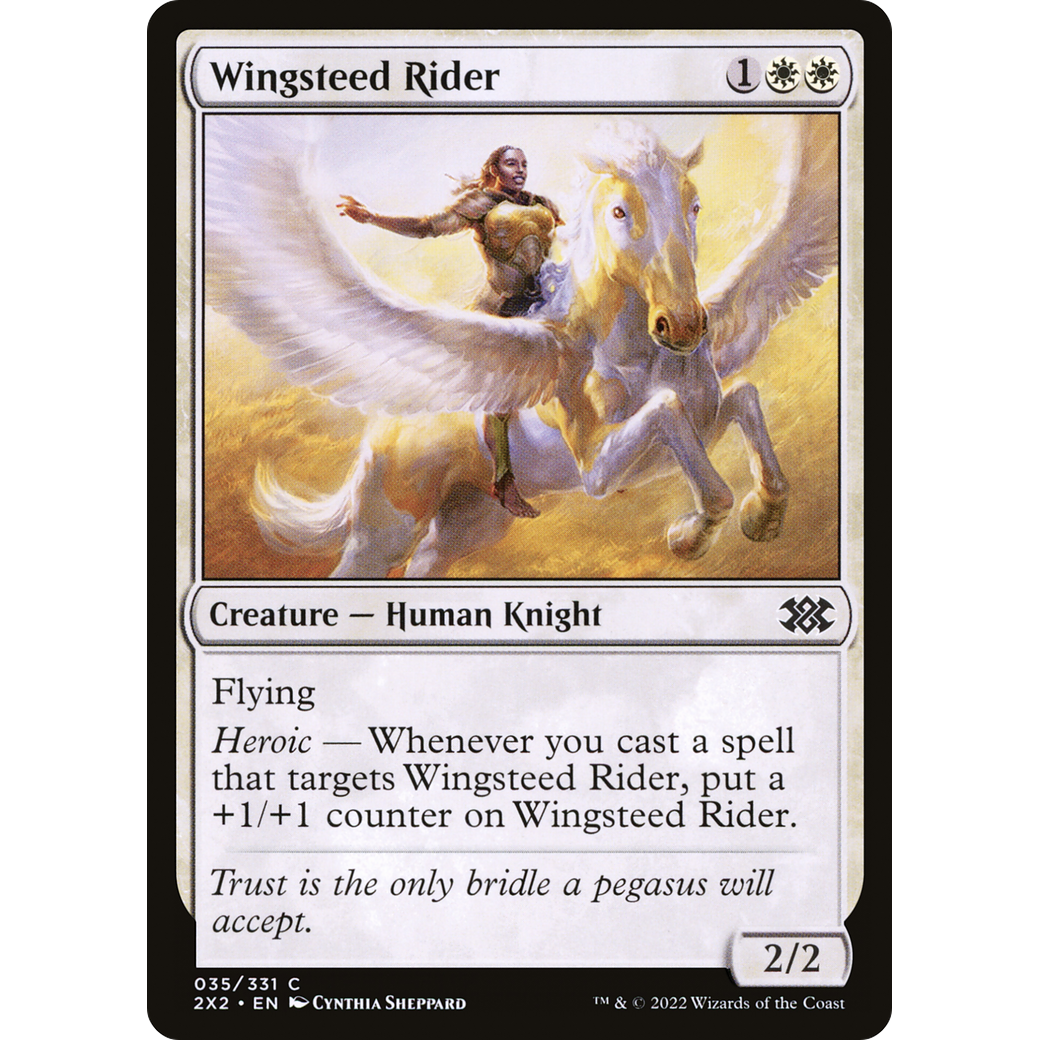 Wingsteed Rider (2X2-035) - Double Masters 2022 Foil