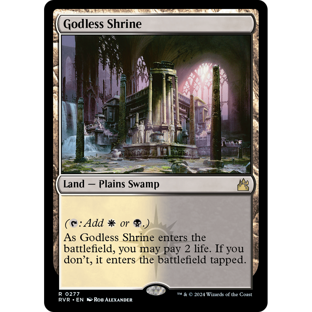 Godless Shrine (RVR-277) - Ravnica Remastered
