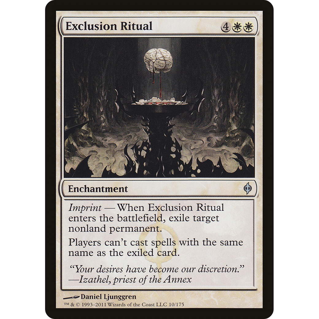 Exclusion Ritual (NPH-010) - New Phyrexia Foil