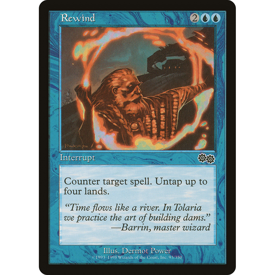 Rewind (USG-093) - Urza's Saga