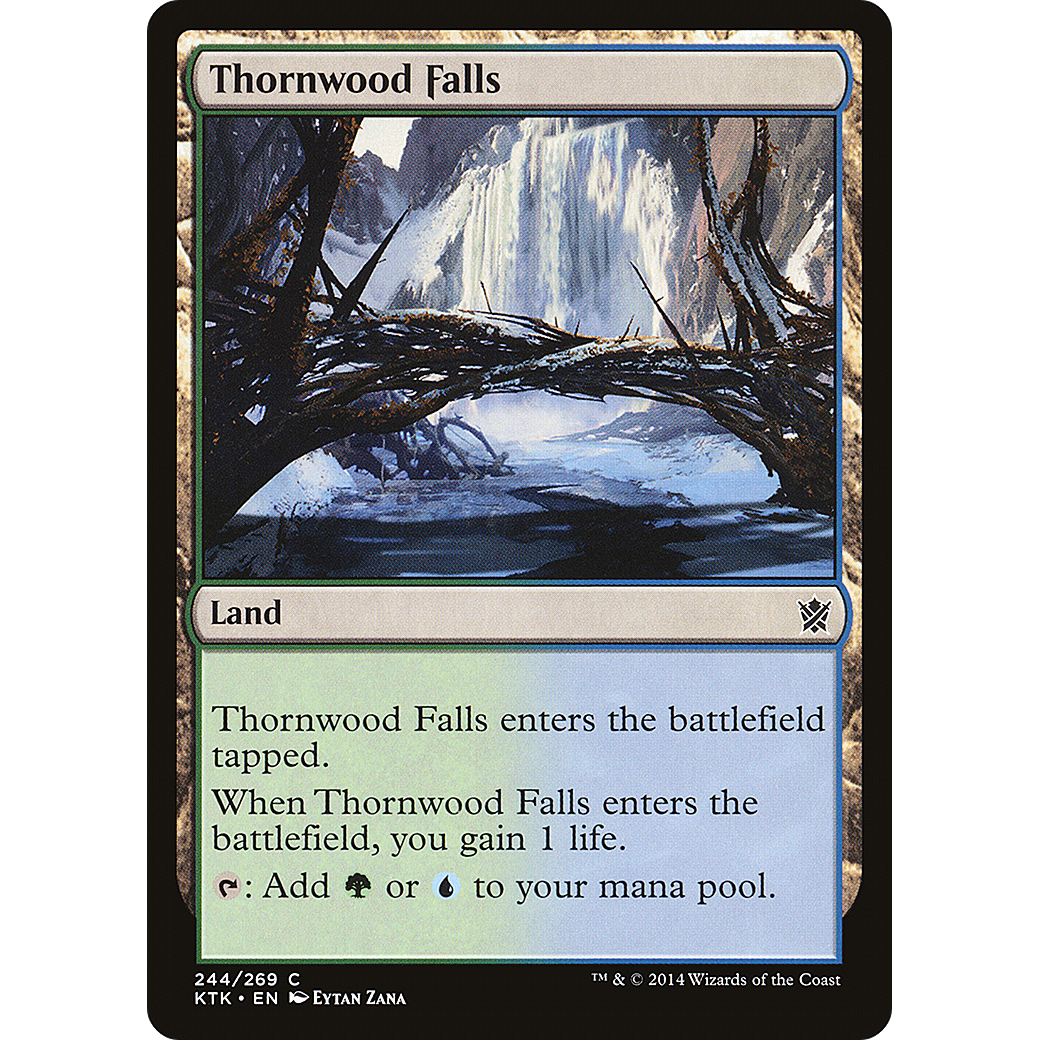 Thornwood Falls (KTK-244) - Khans of Tarkir
