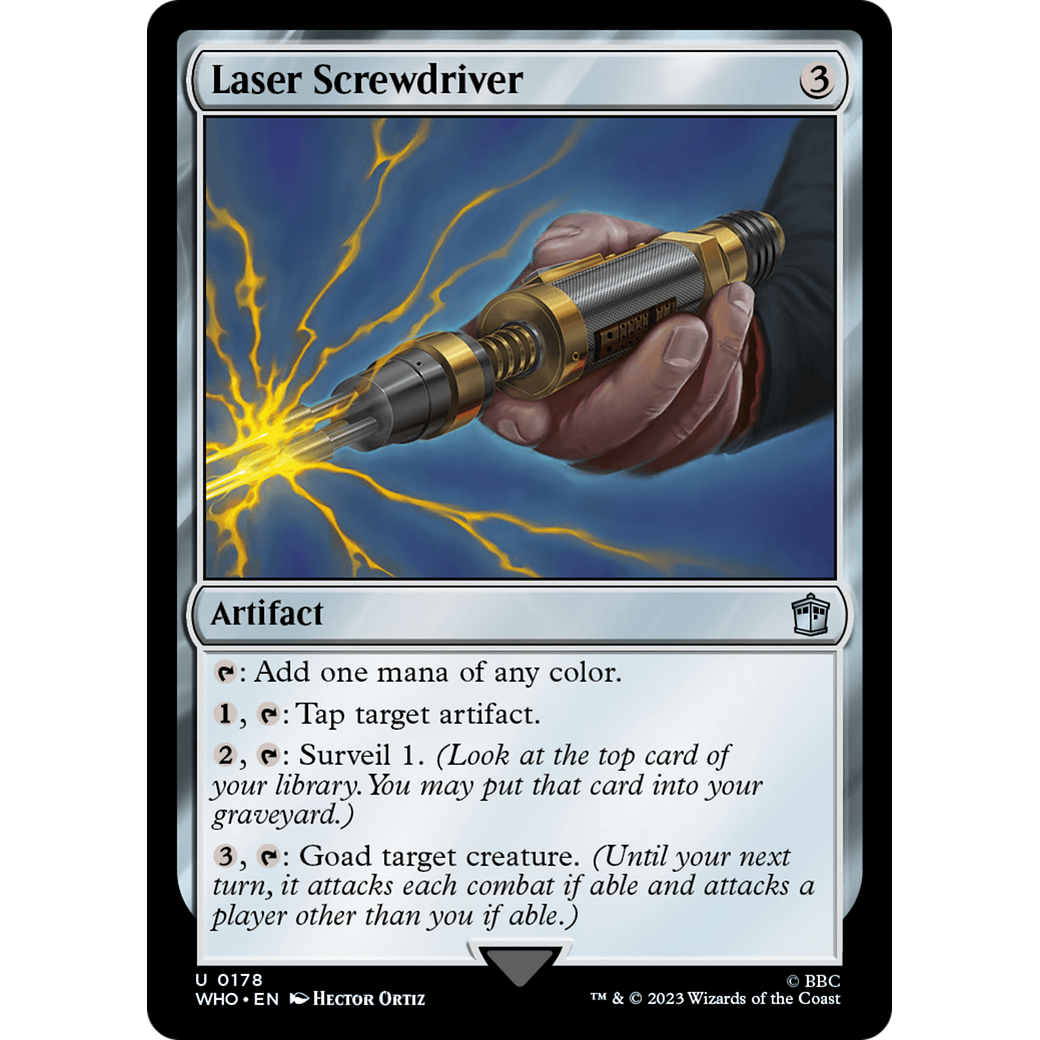 Laser Screwdriver (WHO-178) - Doctor Who