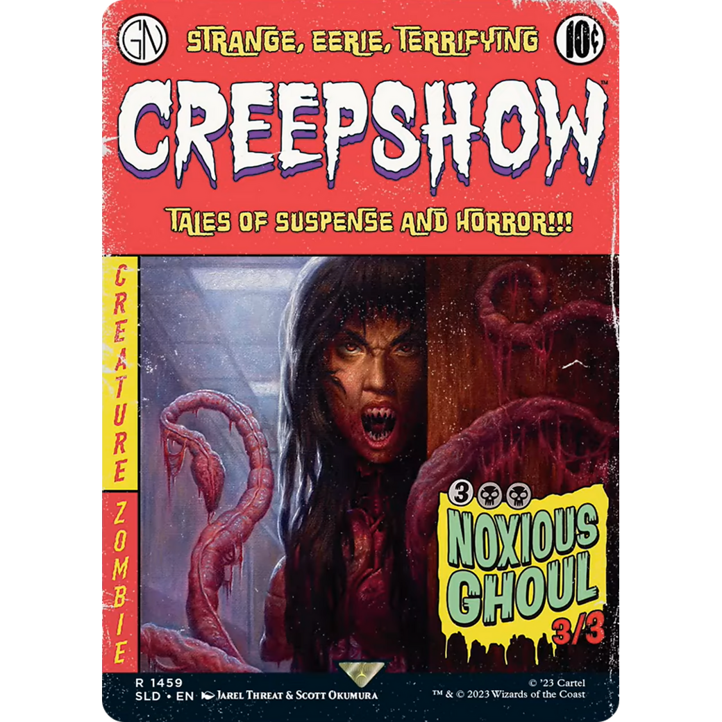 Noxious Ghoul (SLD-1459) - Secret Lair Drop: (Full Art) (Borderless) Foil