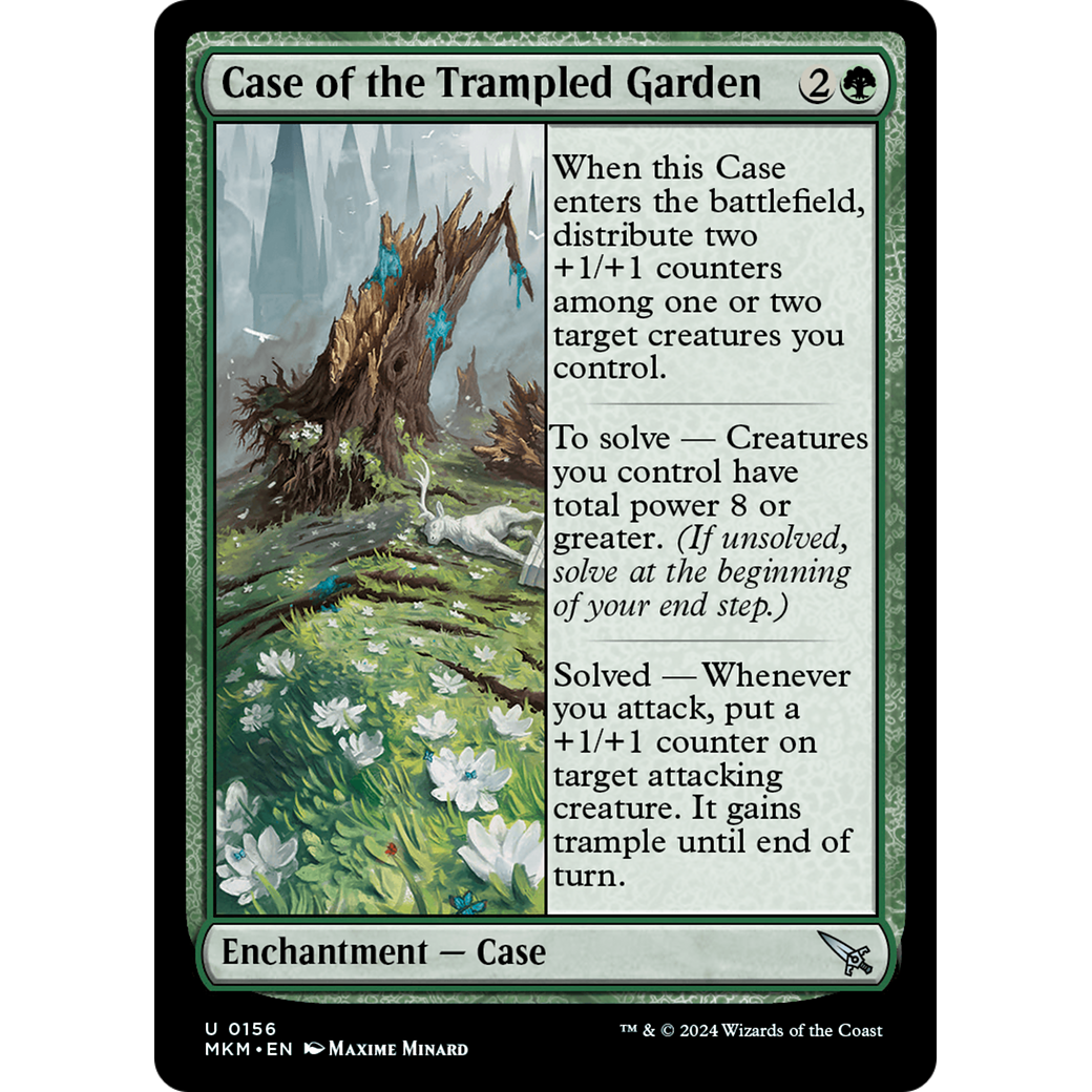 Case of the Trampled Garden (MKM-156) - Murders at Karlov Manor