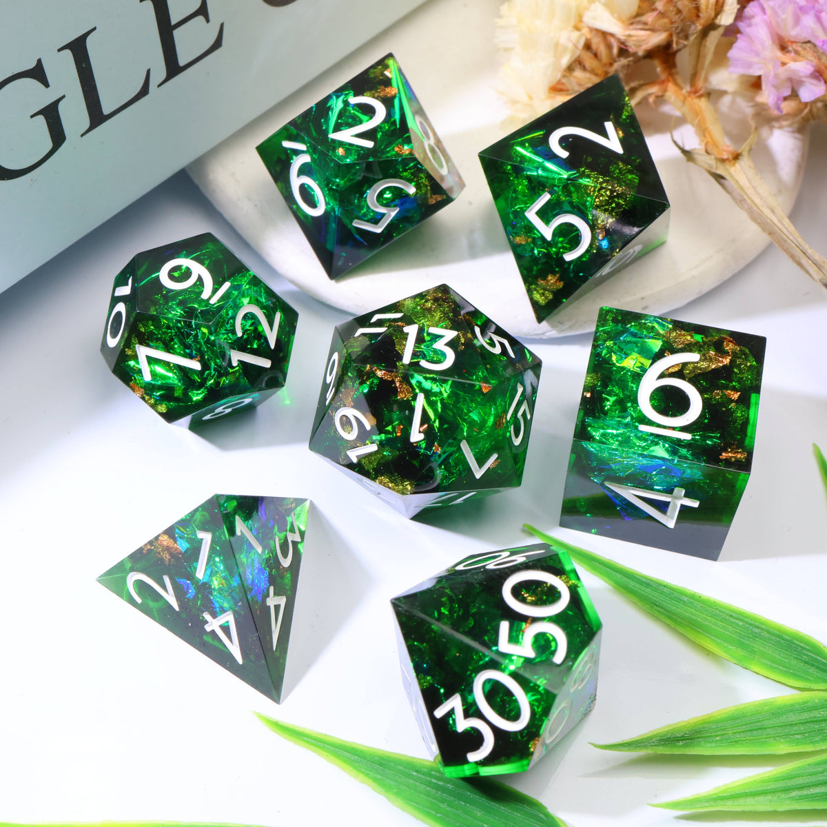 Thornwild 7-Piece Polyhedral Dice Set