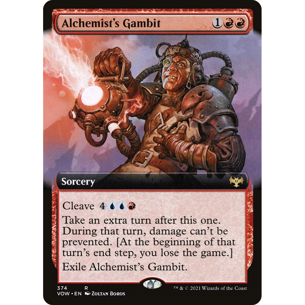 Alchemist's Gambit (Extended Art) (VOW-374) - Innistrad: Crimson Vow: (Extended Art)