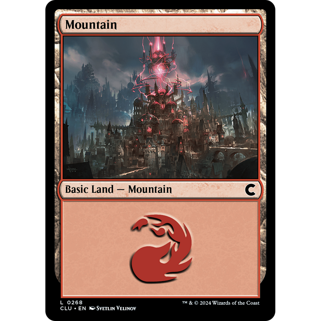 Mountain (0268) (CLU-268) - Ravnica: Clue Edition