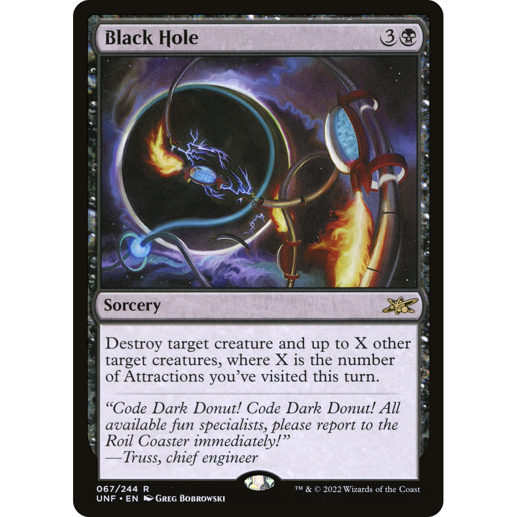 Black Hole (UNF-067) - Unfinity Foil