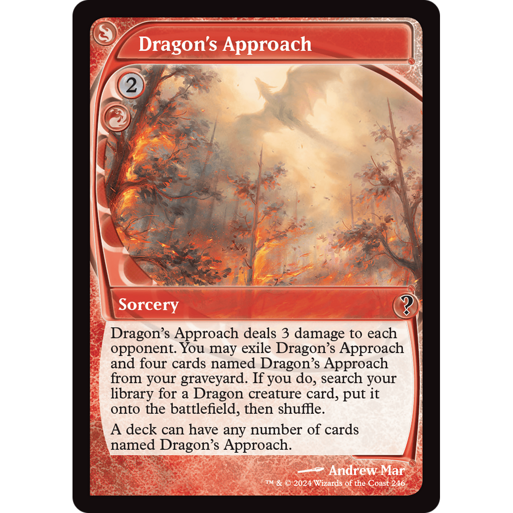 Dragon's Approach (Future Sight) (MB2-246) - Mystery Booster 2 Foil