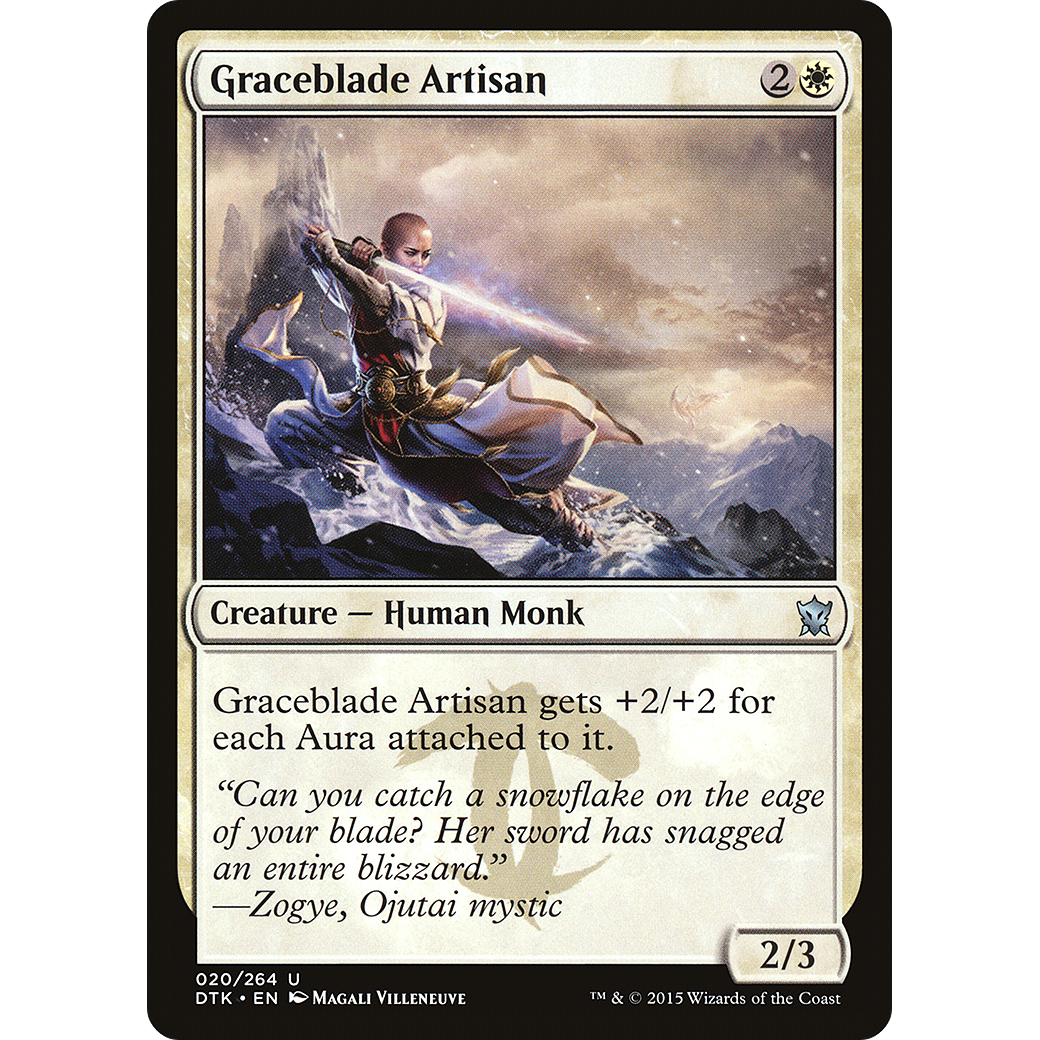 Graceblade Artisan (DTK-020) - Dragons of Tarkir Foil