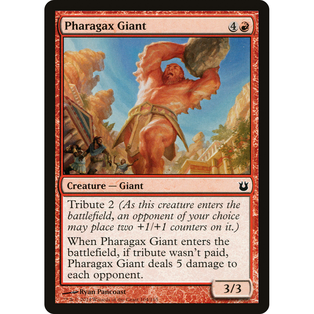 Pharagax Giant (BNG-104) - Born of the Gods