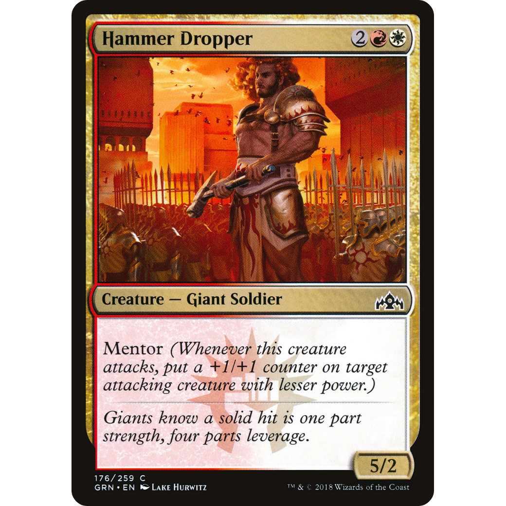 Hammer Dropper (GRN-176) - Guilds of Ravnica