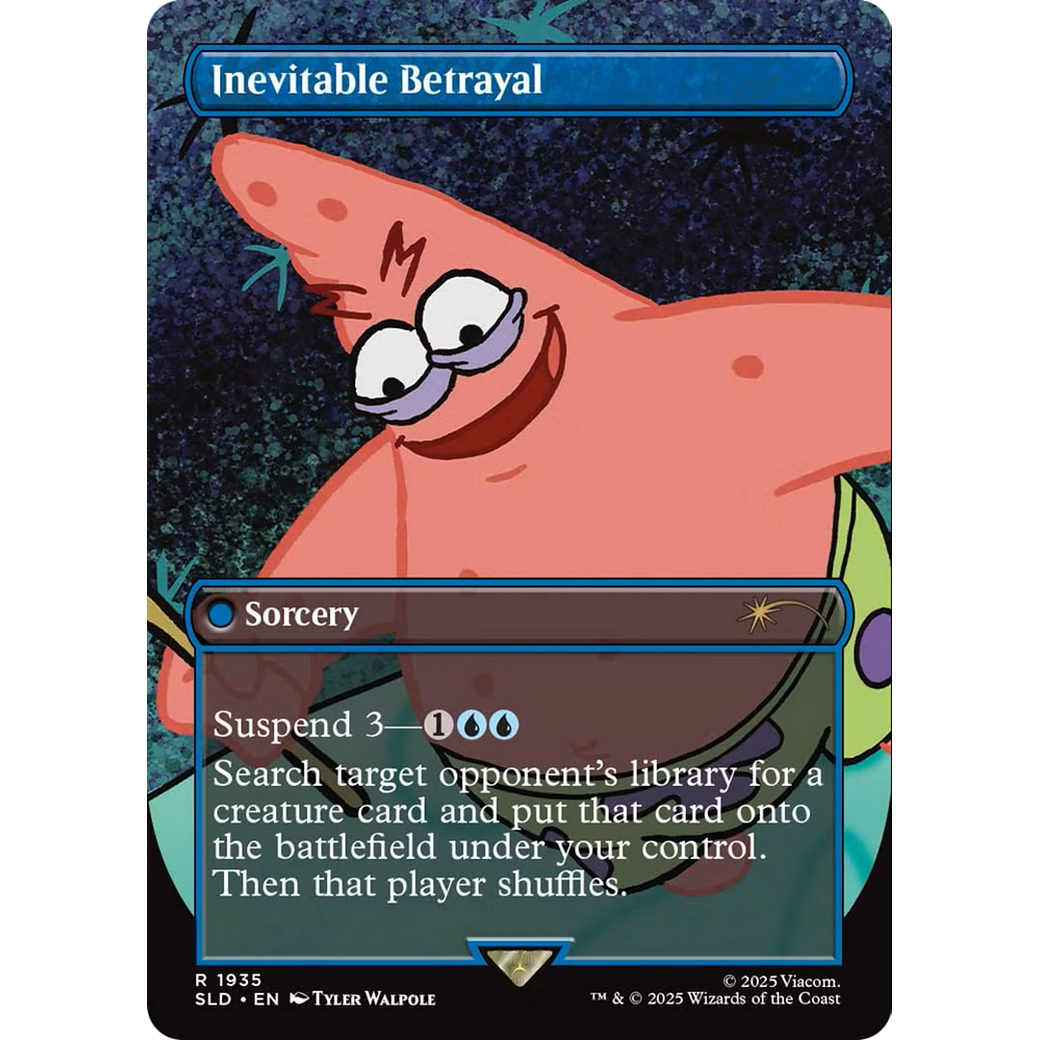 Inevitable Betrayal (SLD-1935) - Secret Lair Drop (Borderless)