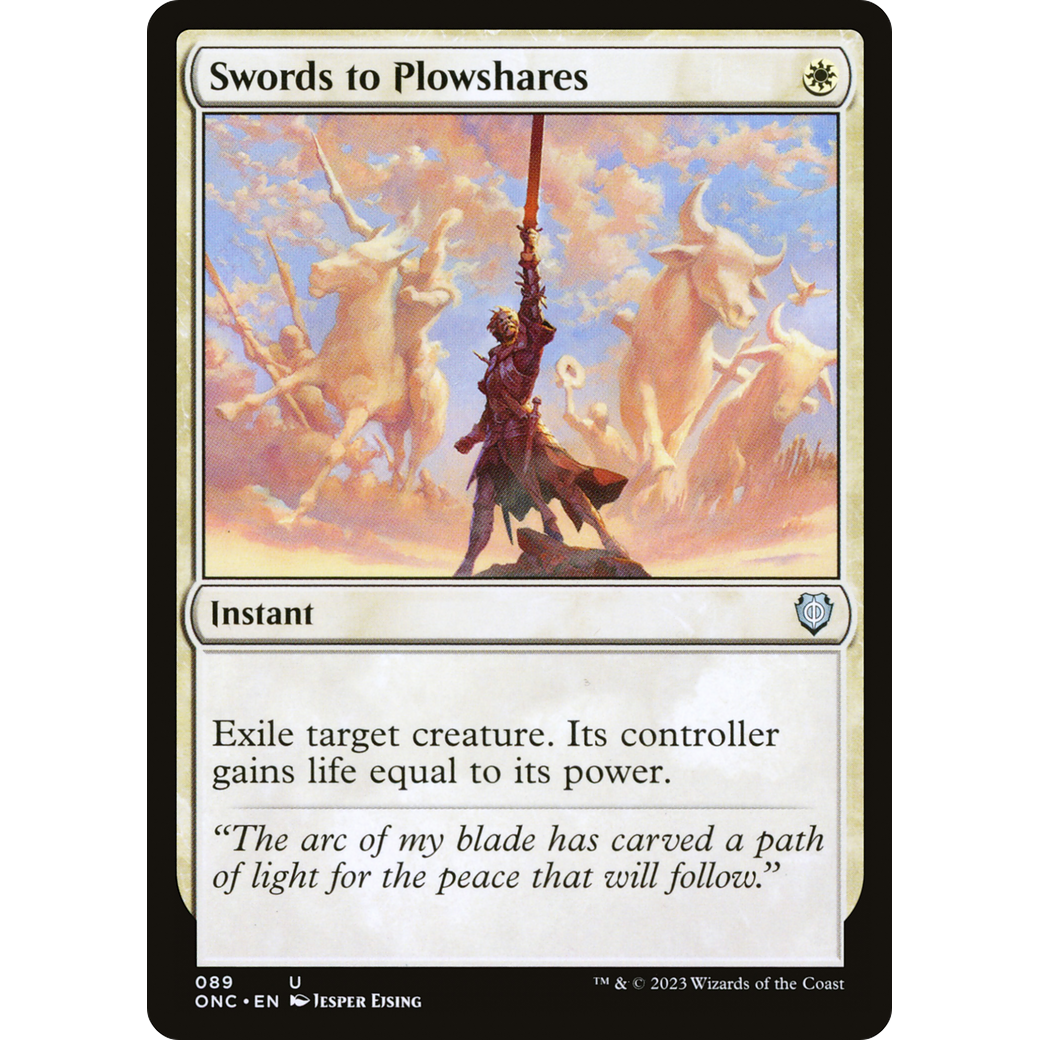 Swords to Plowshares (ONC-089) - Phyrexia: All Will Be One Commander