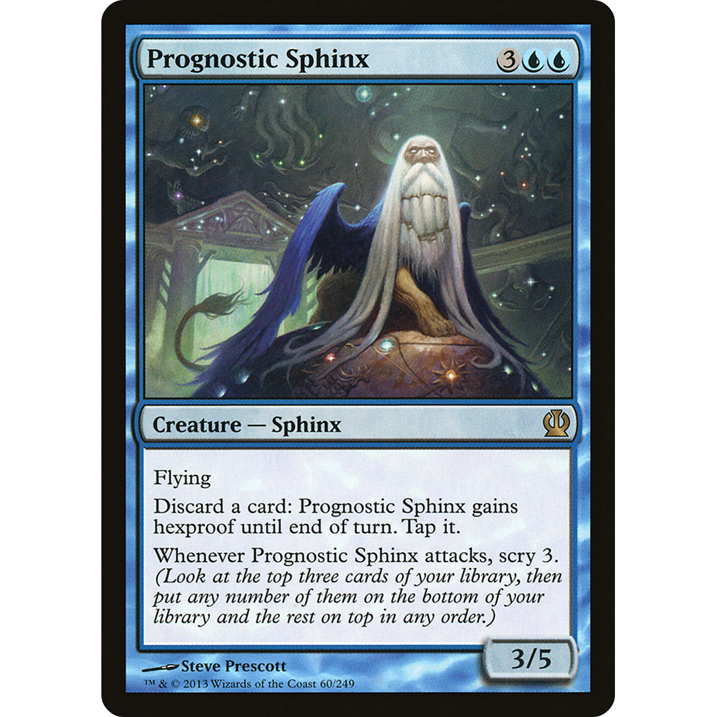 Prognostic Sphinx (THS-060) - Theros Foil