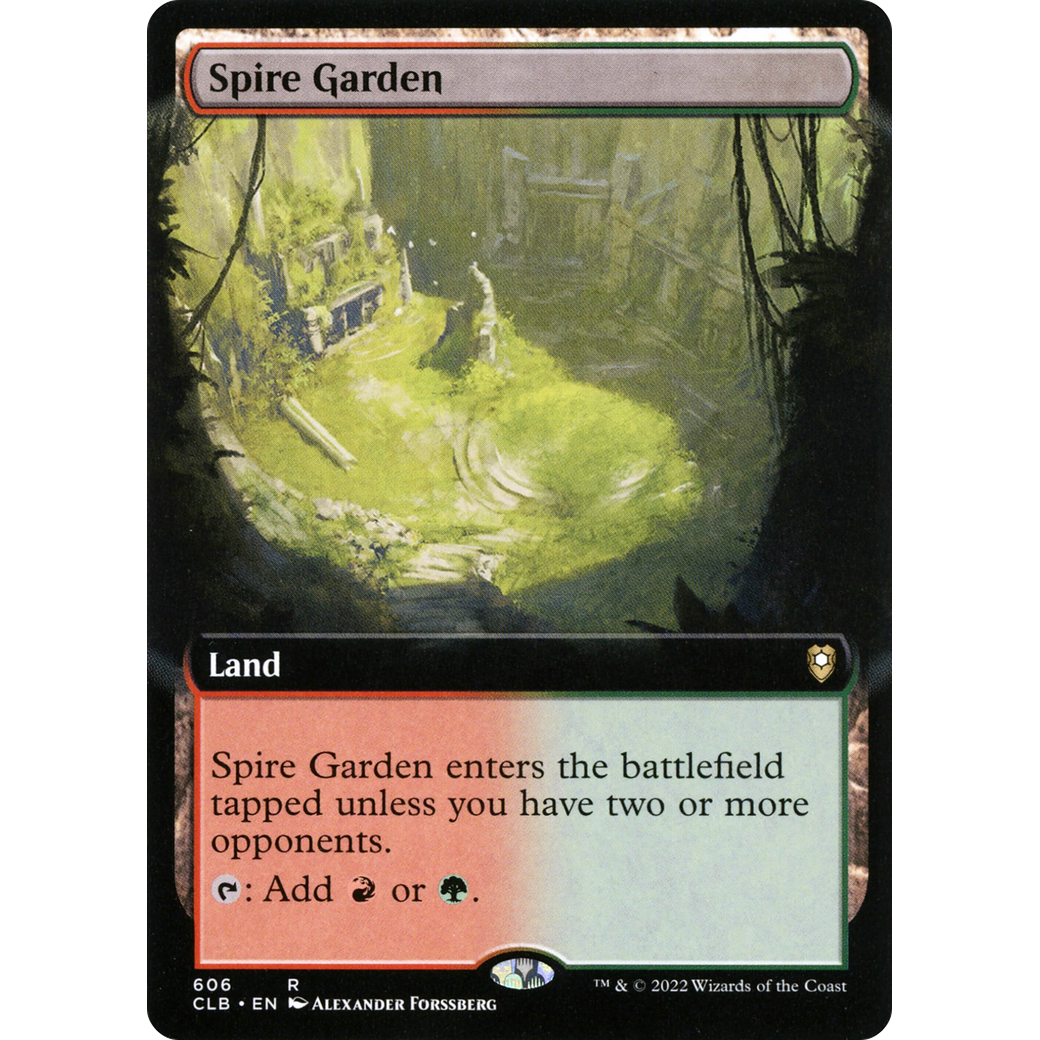 Spire Garden (CLB-606) - Commander Legends: Battle for Baldur's Gate: (Extended Art)