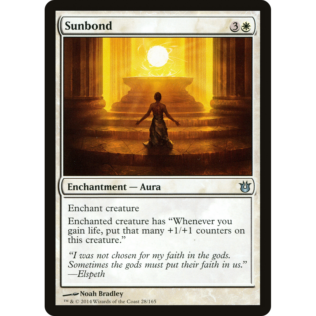 Sunbond (BNG-028) - Born of the Gods Foil