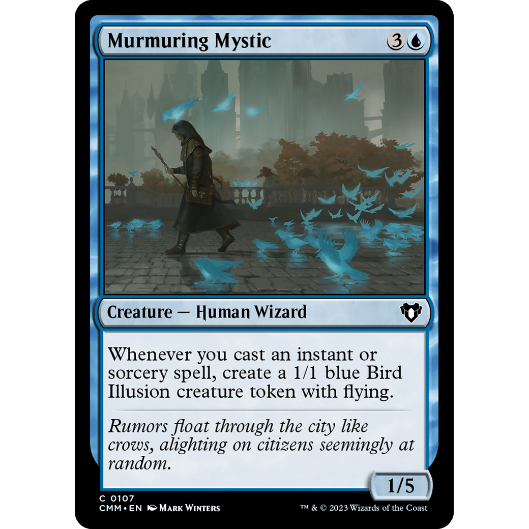 Murmuring Mystic (CMM-107) - Commander Masters Foil