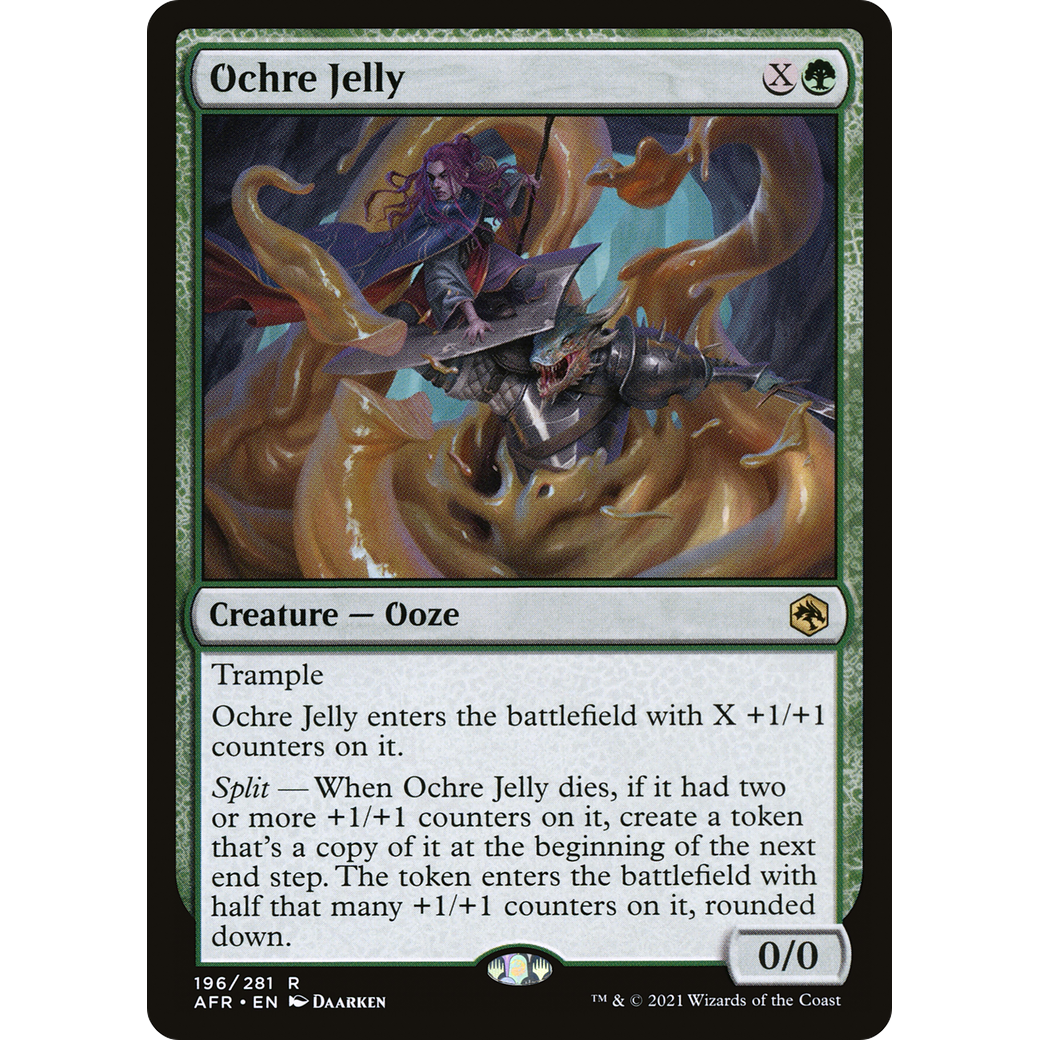 Ochre Jelly (AFR-196) - Adventures in the Forgotten Realms