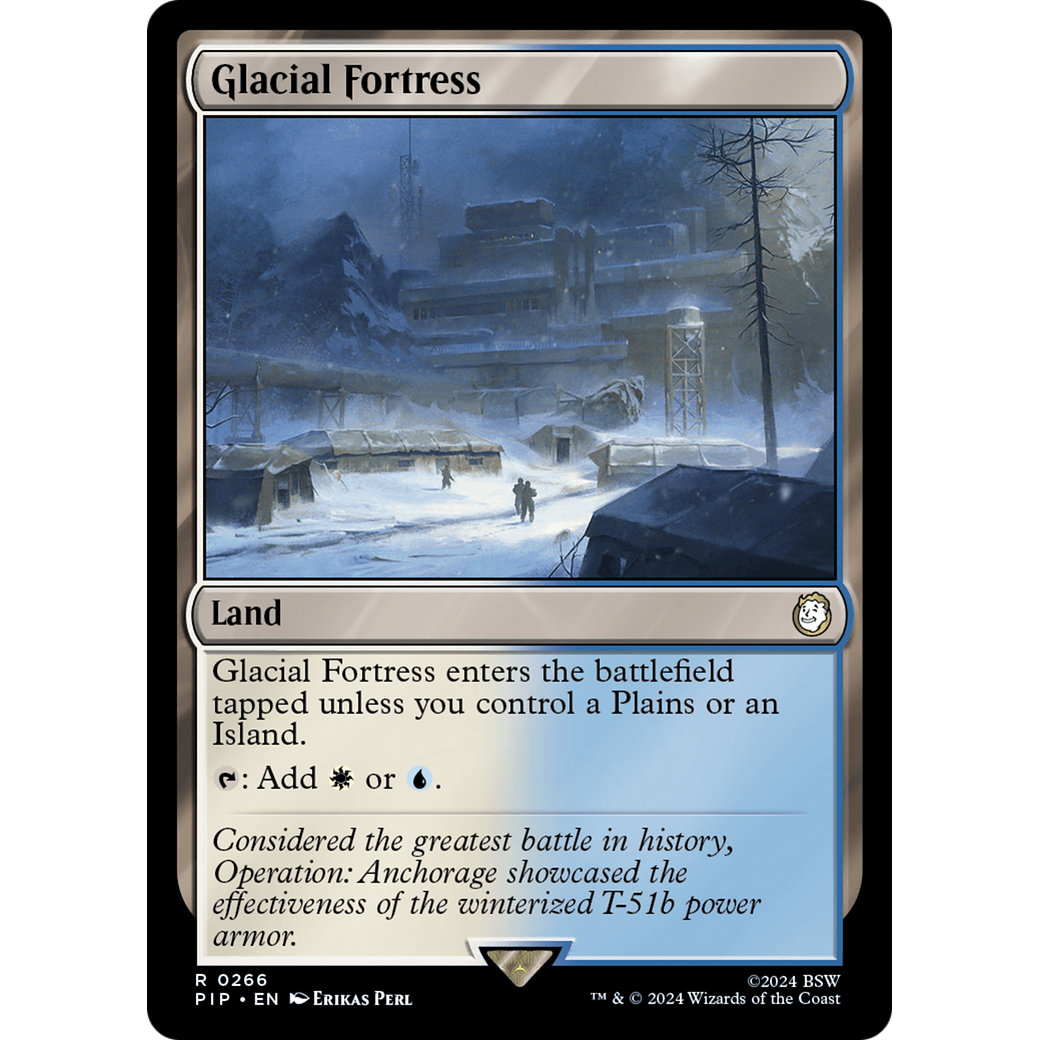Glacial Fortress (PIP-266) - Fallout Foil