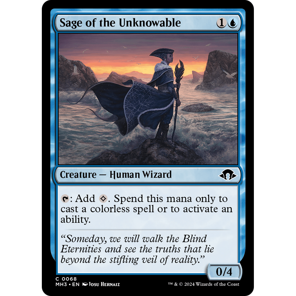 Sage of the Unknowable (MH3-068) - Modern Horizons 3