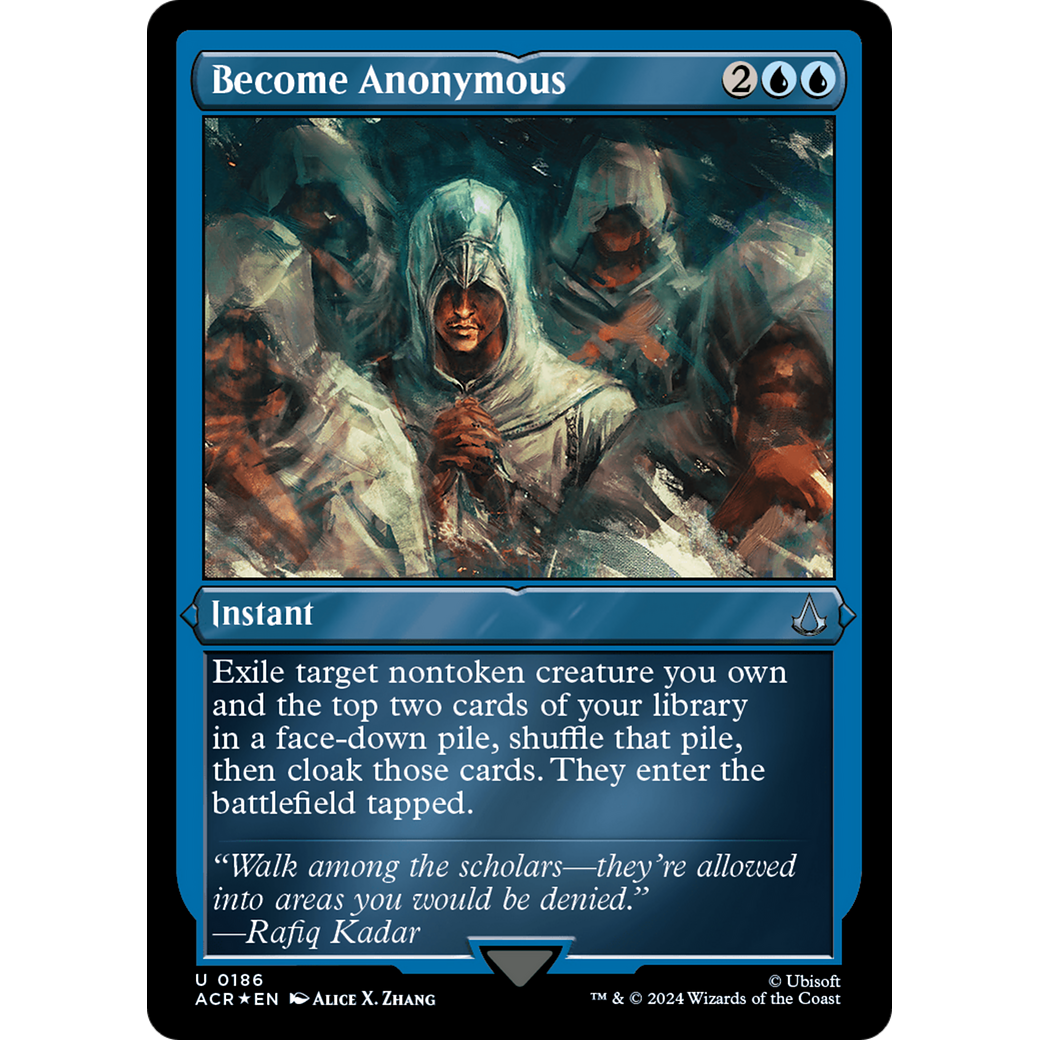 Become Anonymous (ACR-186) - Assassin's Creed Etched Foil
