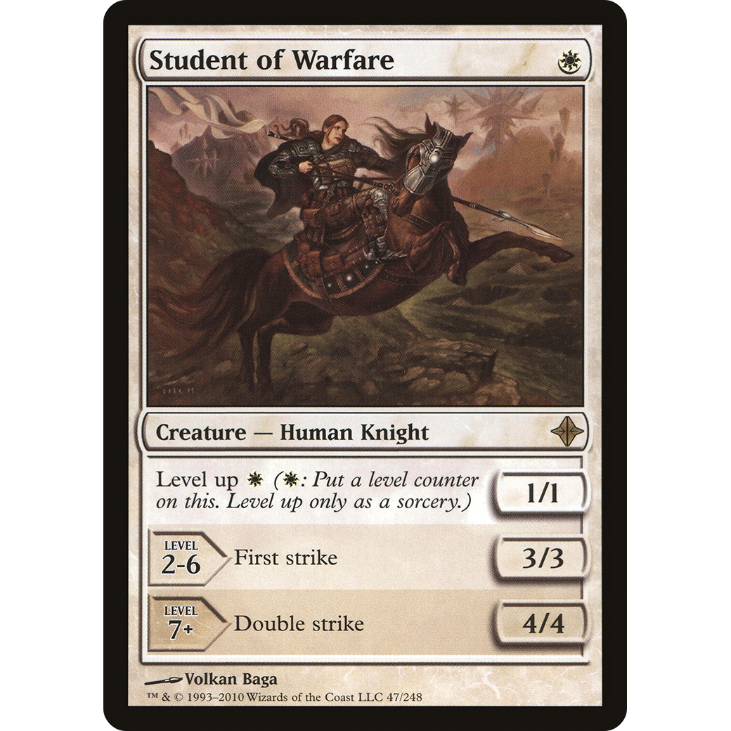 Student of Warfare (ROE-047) - Rise of the Eldrazi Foil