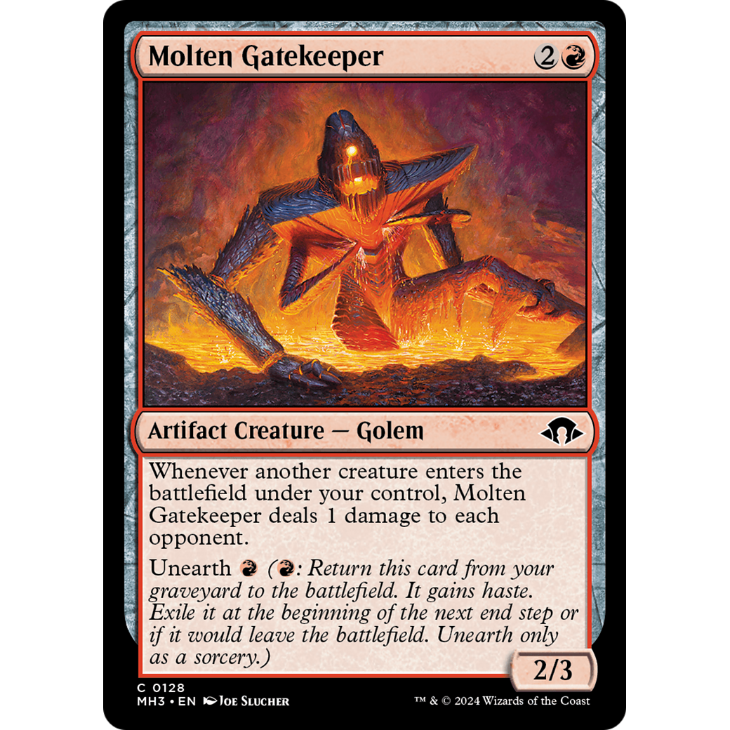 Molten Gatekeeper (MH3-128) - Modern Horizons 3