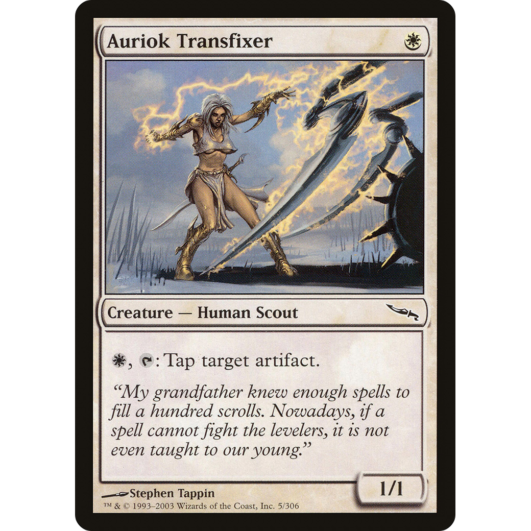 Auriok Transfixer (MRD-005) - Mirrodin Foil
