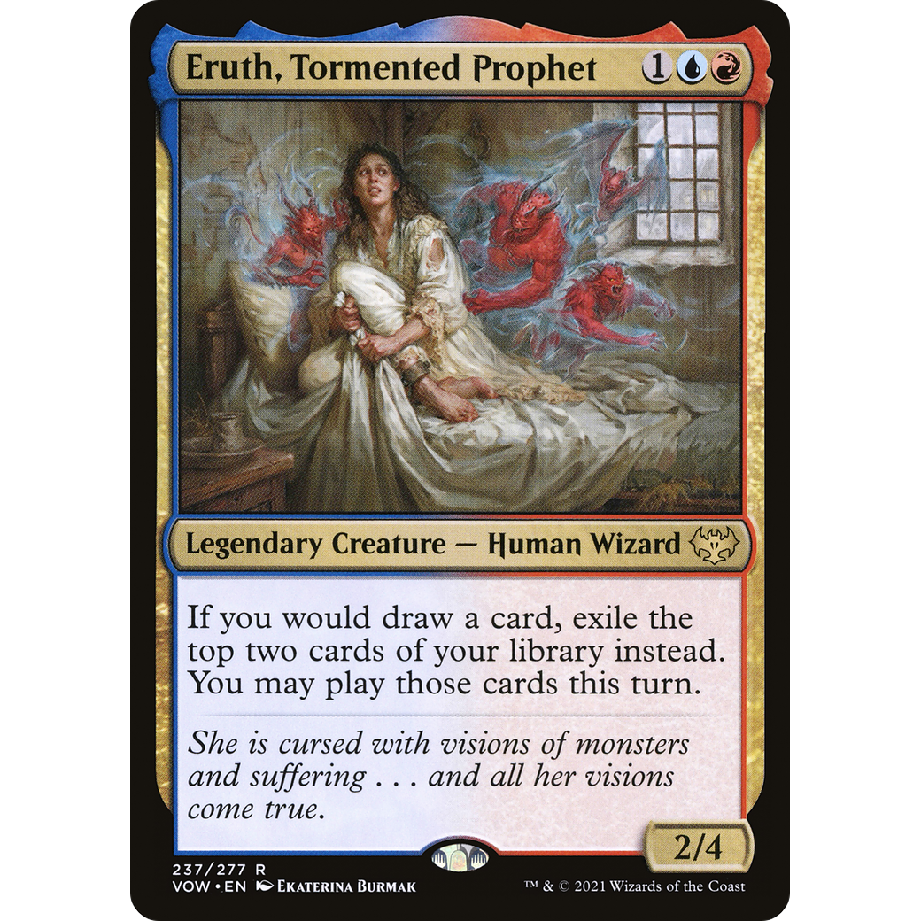 Eruth, Tormented Prophet (VOW-237) - Innistrad: Crimson Vow