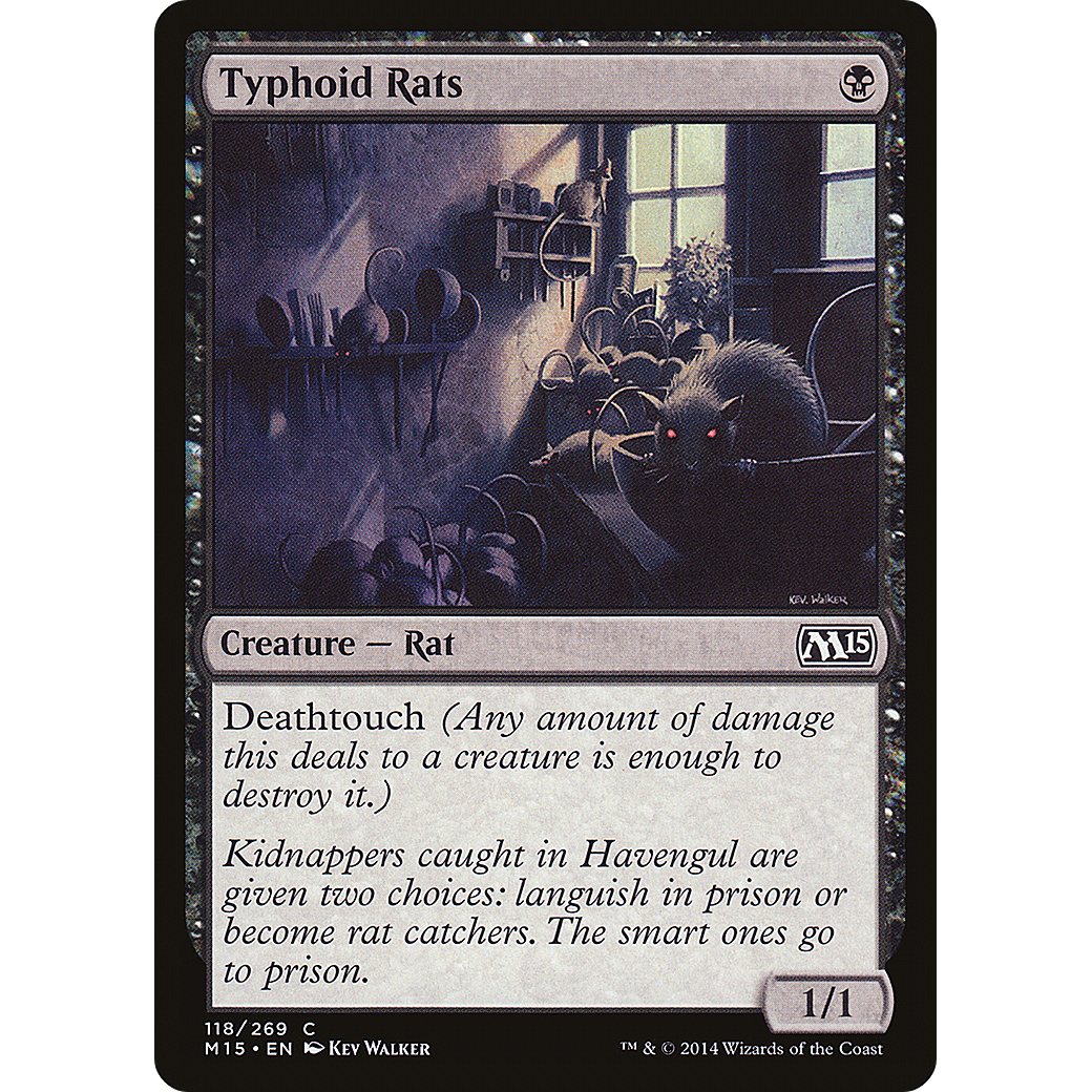 Typhoid Rats (M15-118) - Magic 2015