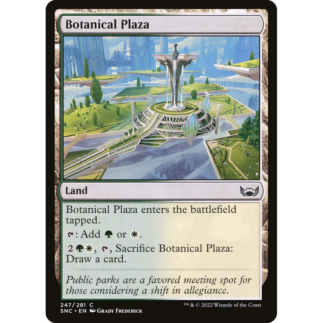 Botanical Plaza (SNC-247) - Streets of New Capenna