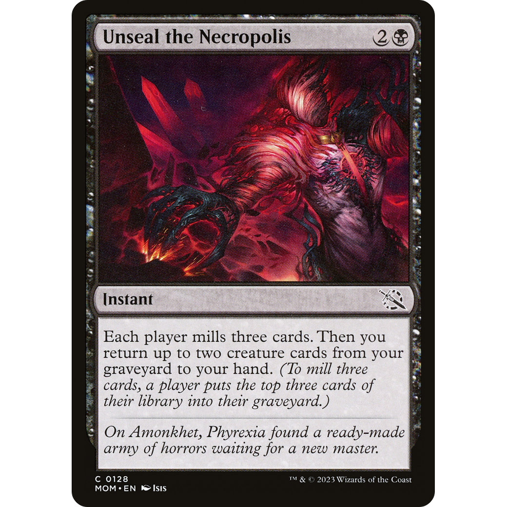 Unseal the Necropolis (MOM-128) - March of the Machine