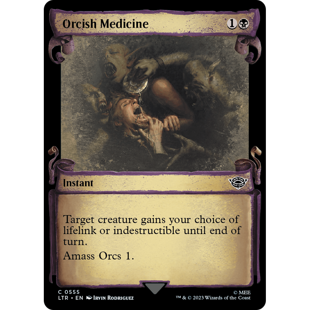 Orcish Medicine (LTR-555) - The Lord of the Rings: Tales of Middle-earth: (Showcase)
