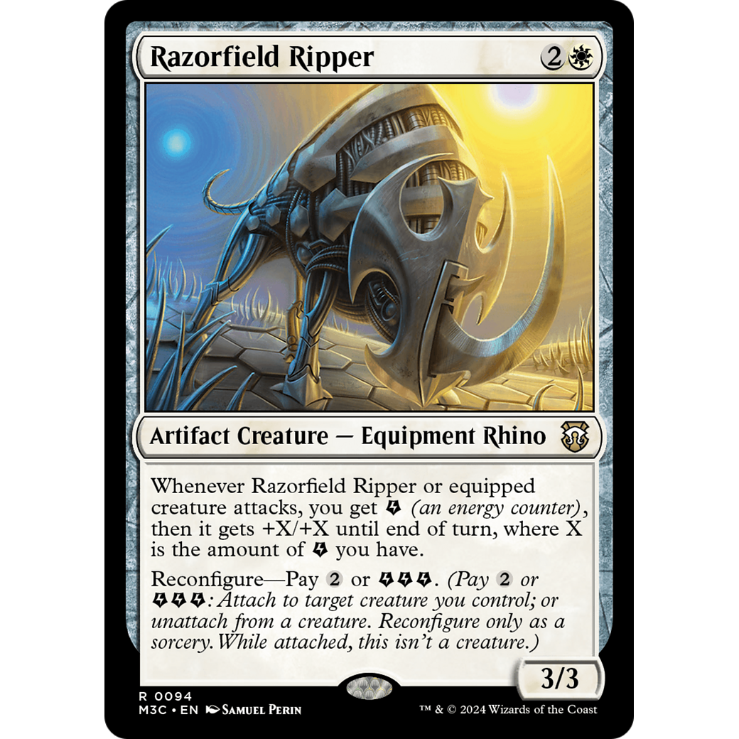 Razorfield Ripper (M3C-094) - Modern Horizons 3 Commander
