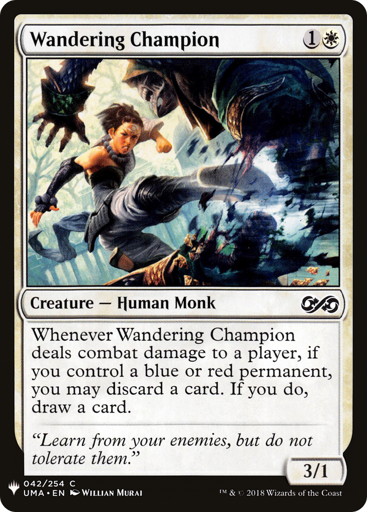 Wandering Champion (LIST-042) - The List