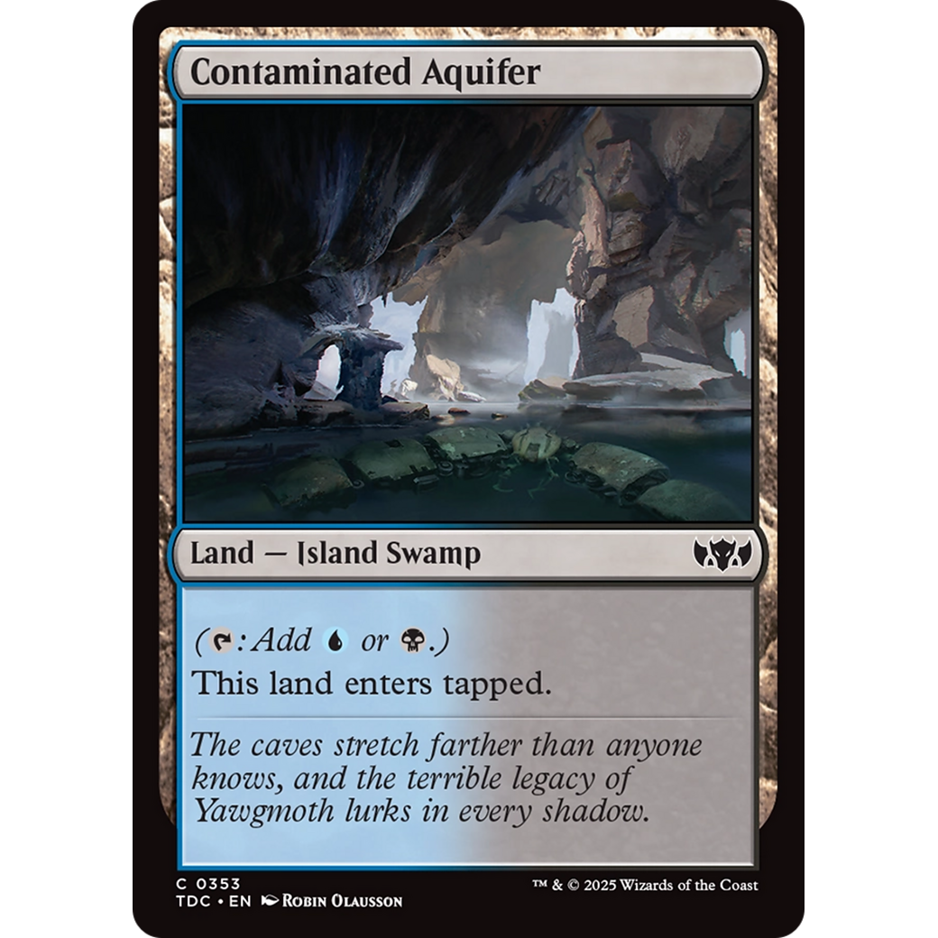 Contaminated Aquifer (TDC-353) - Commander: Tarkir: Dragonstorm